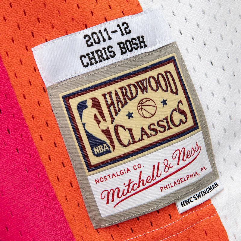 NBA SWINGMAN JERSEY HEAT 2011 CHRIS BOSH - White - Image 4 NBA SWINGMAN JERSEY HEAT 2011 CHRIS BOSH - White - Image 4