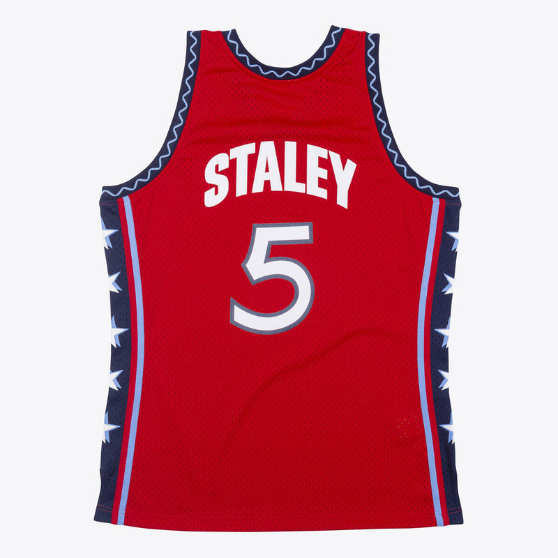 NBA SWINGMAN JERSEY USA 1996 DAWN STALEY University Red SMJYLG19093-USASCAR96DSY - Image 2 NBA SWINGMAN JERSEY USA 1996 DAWN STALEY University Red SMJYLG19093-USASCAR96DSY - Image 2