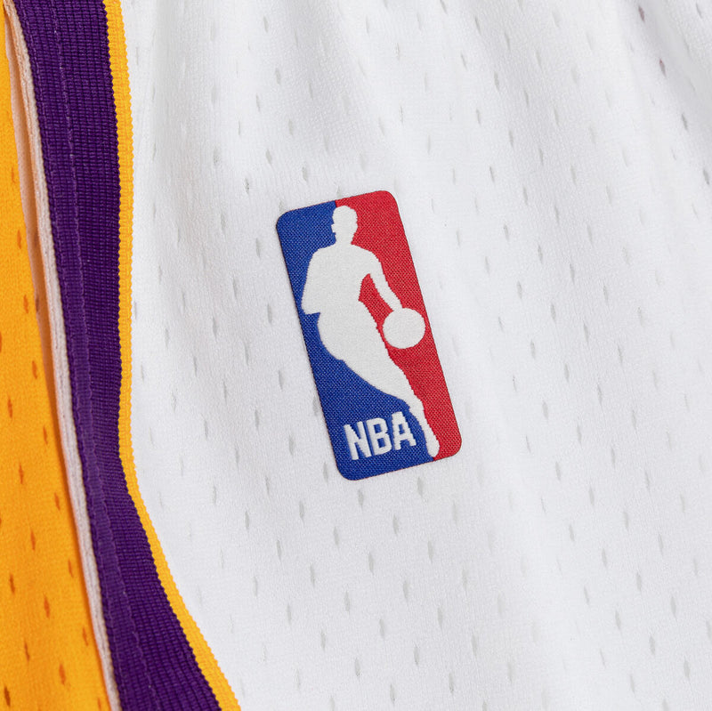 NBA SWINGMAN SHORTS LAKERS 09 - White - Image 4 NBA SWINGMAN SHORTS LAKERS 09 - White - Image 4