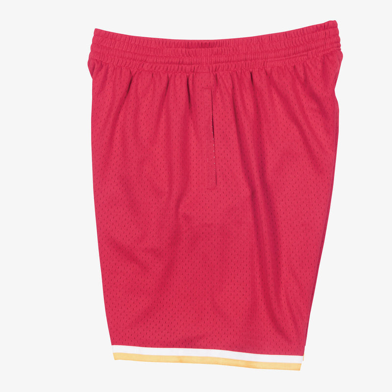 NBA SWINGMAN ROAD SHORTS ROCKETS 93-94 - Scarlet - Image 2 NBA SWINGMAN ROAD SHORTS ROCKETS 93-94 - Scarlet - Image 2