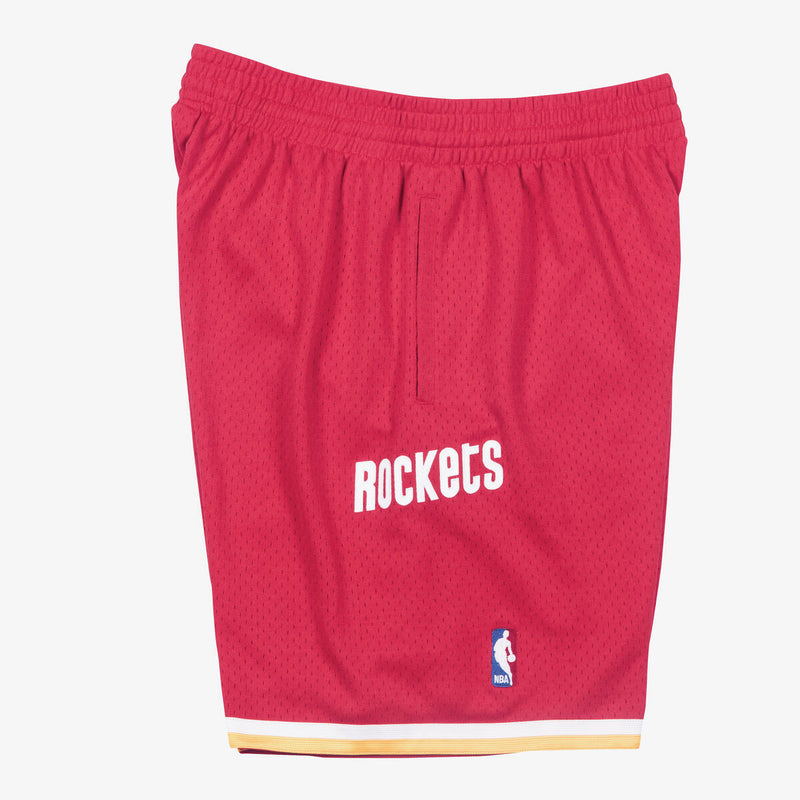 NBA SWINGMAN ROAD SHORTS ROCKETS 93-94 - Scarlet - Image 4 NBA SWINGMAN ROAD SHORTS ROCKETS 93-94 - Scarlet - Image 4