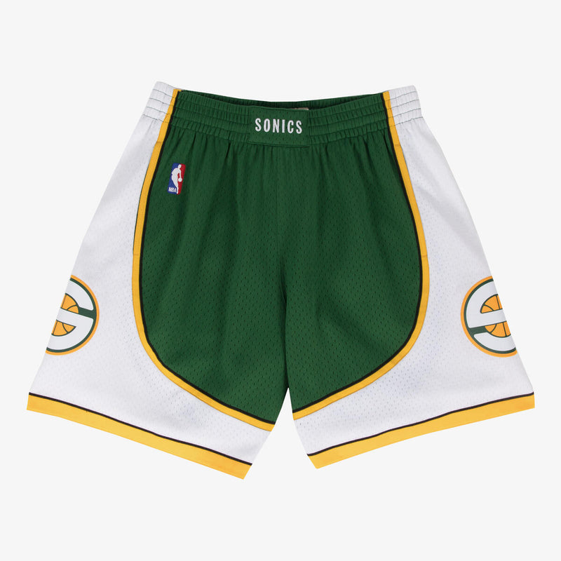 NBA SWINGMAN ROAD SHORTS SUPERSONICS 07-08 - Dark Green - Image 1 NBA SWINGMAN ROAD SHORTS SUPERSONICS 07-08 - Dark Green - Image 1