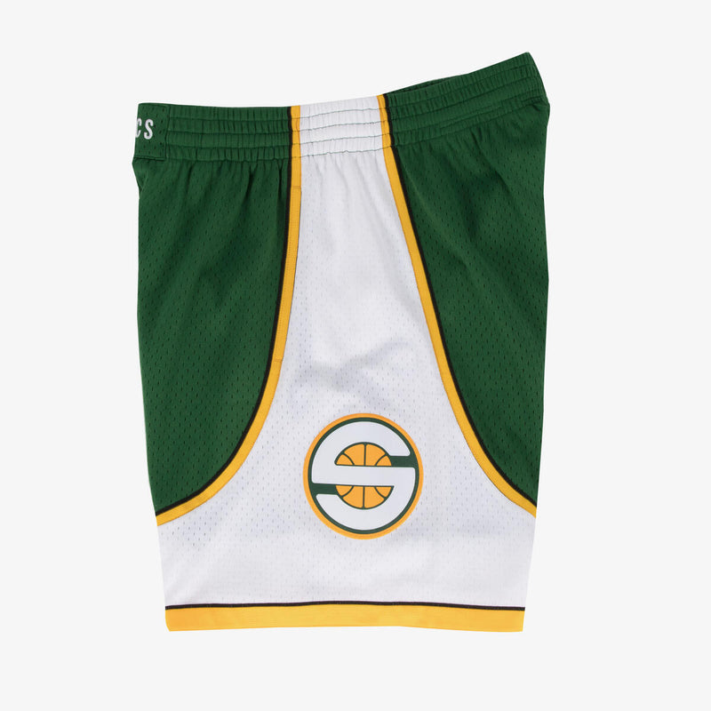 NBA SWINGMAN ROAD SHORTS SUPERSONICS 07-08 - Dark Green - Image 2 NBA SWINGMAN ROAD SHORTS SUPERSONICS 07-08 - Dark Green - Image 2