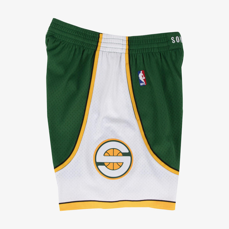 NBA SWINGMAN ROAD SHORTS SUPERSONICS 07-08 - Dark Green - Image 3 NBA SWINGMAN ROAD SHORTS SUPERSONICS 07-08 - Dark Green - Image 3