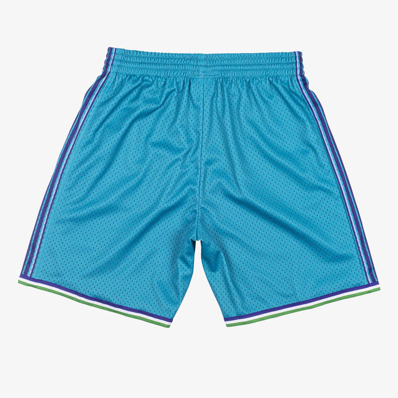 NBA ROAD SWINGMAN SHORTS HORNETS 99-00 - Teal - Image 3 NBA ROAD SWINGMAN SHORTS HORNETS 99-00 - Teal - Image 3