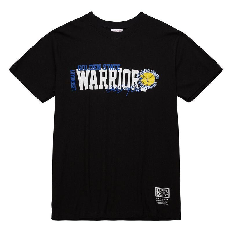 NBA HOME TEAM SS TEE HWC WARRIORS Black SS10001-GSWBLCK - Image 1 NBA HOME TEAM SS TEE HWC WARRIORS Black SS10001-GSWBLCK - Image 1