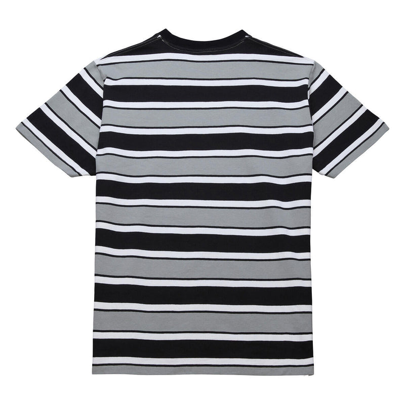 NBA STRIPED SS SHIRT LAKERS Black SS10114-LALBLCK - Image 2 NBA STRIPED SS SHIRT LAKERS Black SS10114-LALBLCK - Image 2