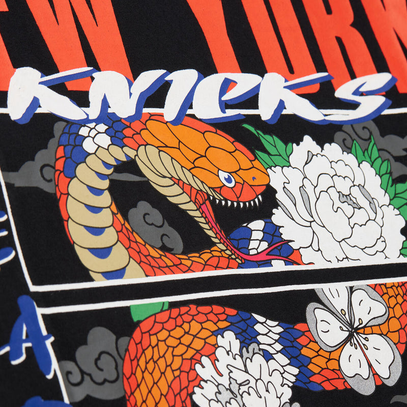 NBA ASIAN HERITAGE YOT SNAKE SS TEE KNICKS Black SS10866-NYKBLCK - Image 5 NBA ASIAN HERITAGE YOT SNAKE SS TEE KNICKS Black SS10866-NYKBLCK - Image 5
