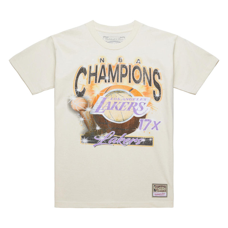 NBA BOOM SS TEE HWC LAKERS - NATURAL - Image 1 NBA BOOM SS TEE HWC LAKERS - NATURAL - Image 1