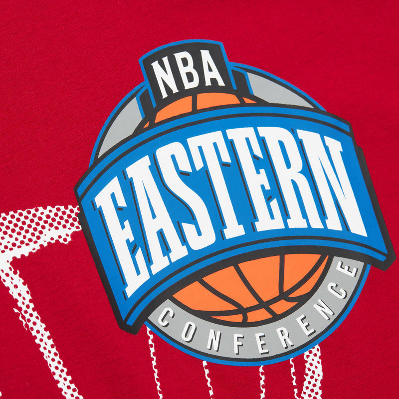 NBA LOGO BLAST SS TEE HWC 76ERS Red SS8235-P76RED1 - Image 4 NBA LOGO BLAST SS TEE HWC 76ERS Red SS8235-P76RED1 - Image 4