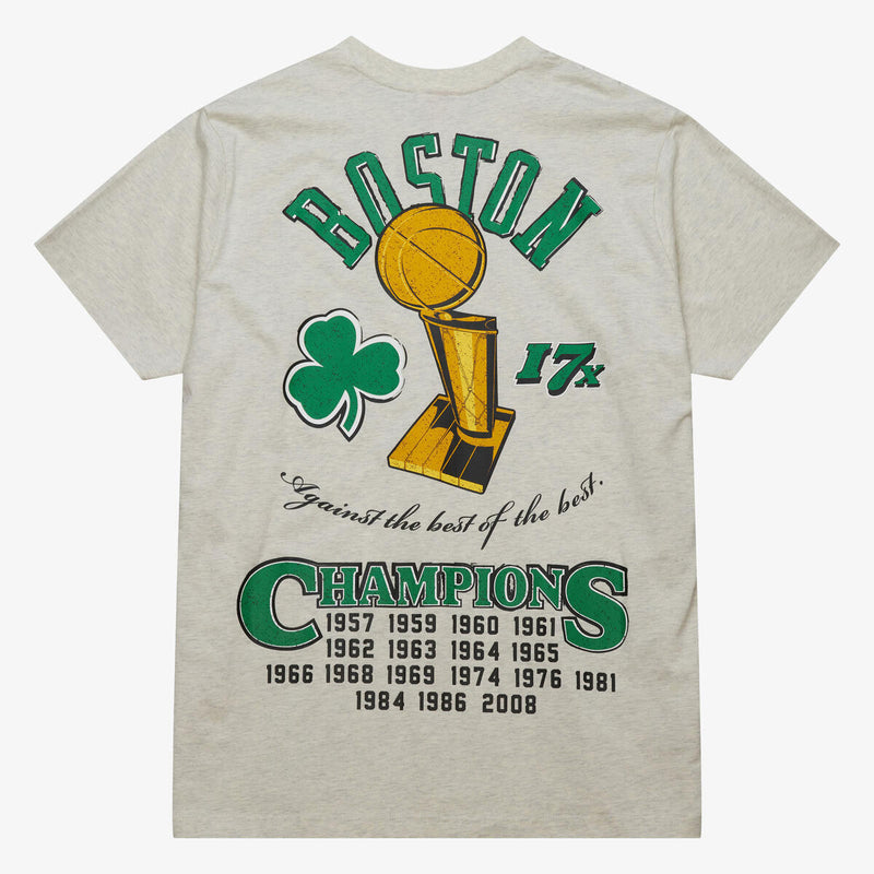 NBA LEGACY DEFINED SS TEE HWC CELTICS Oatmeal Heather SS8412-BCEOTHT - Image 4 NBA LEGACY DEFINED SS TEE HWC CELTICS Oatmeal Heather SS8412-BCEOTHT - Image 4