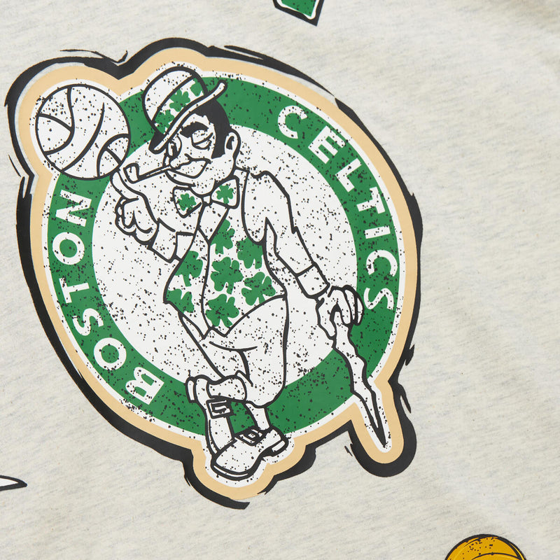 NBA LEGACY DEFINED SS TEE HWC CELTICS Oatmeal Heather SS8412-BCEOTHT - Image 8 NBA LEGACY DEFINED SS TEE HWC CELTICS Oatmeal Heather SS8412-BCEOTHT - Image 8