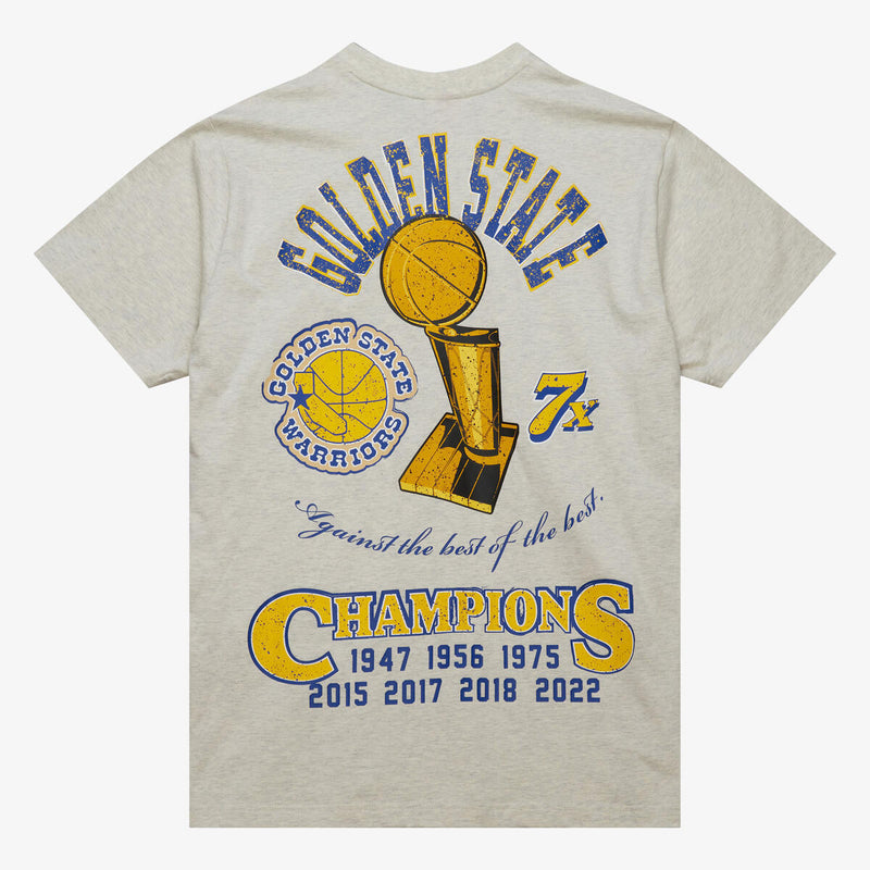 NBA LEGACY DEFINED SS TEE HWC WARRIORS Oatmeal Heather SS8412-GSWOTHT - Image 4 NBA LEGACY DEFINED SS TEE HWC WARRIORS Oatmeal Heather SS8412-GSWOTHT - Image 4