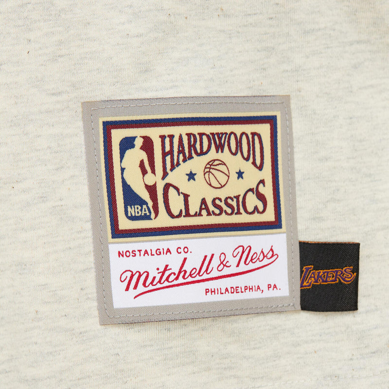 NBA LEGACY DEFINED SS TEE HWC LAKERS - Oatmeal Heather - Image 5 NBA LEGACY DEFINED SS TEE HWC LAKERS - Oatmeal Heather - Image 5