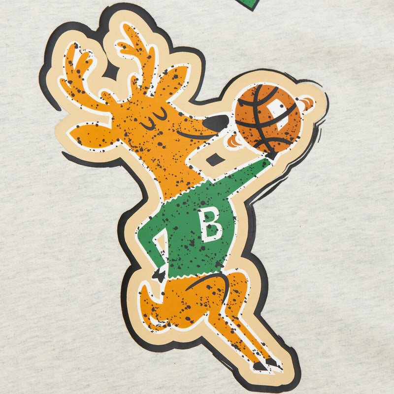 NBA LEGACY DEFINED SS TEE HWC BUCKS Oatmeal Heather SS8412-MBUOTHT - Image 8 NBA LEGACY DEFINED SS TEE HWC BUCKS Oatmeal Heather SS8412-MBUOTHT - Image 8