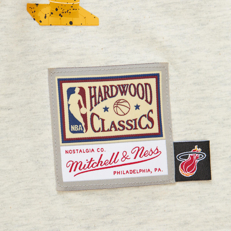 NBA LEGACY DEFINED SS TEE HWC HEAT Oatmeal Heather SS8412-MHEOTHT - Image 10 NBA LEGACY DEFINED SS TEE HWC HEAT Oatmeal Heather SS8412-MHEOTHT - Image 10