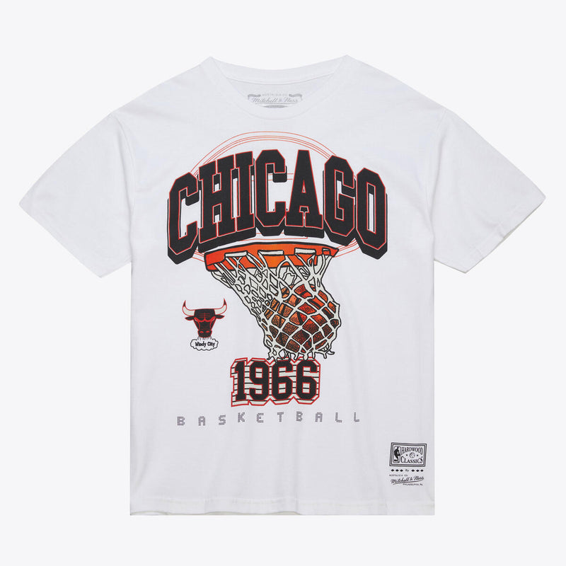 NBA SSWAGGER GRAPHIC TEE BULLS White SS8754-CBUWHIT - Image 1 NBA SSWAGGER GRAPHIC TEE BULLS White SS8754-CBUWHIT - Image 1