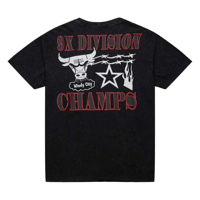 NBA SS TITLES TEE BULLS Black SS8919-CBUBLCK - Image 2 NBA SS TITLES TEE BULLS Black SS8919-CBUBLCK - Image 2