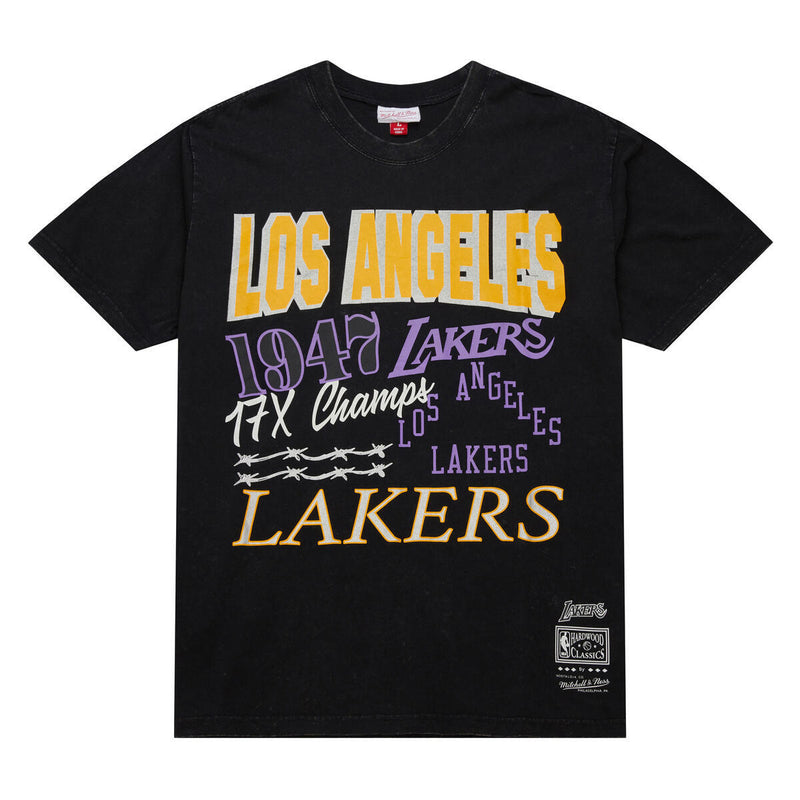 NBA SS TITLES TEE LAKERS - Image 1 NBA SS TITLES TEE LAKERS - Image 1