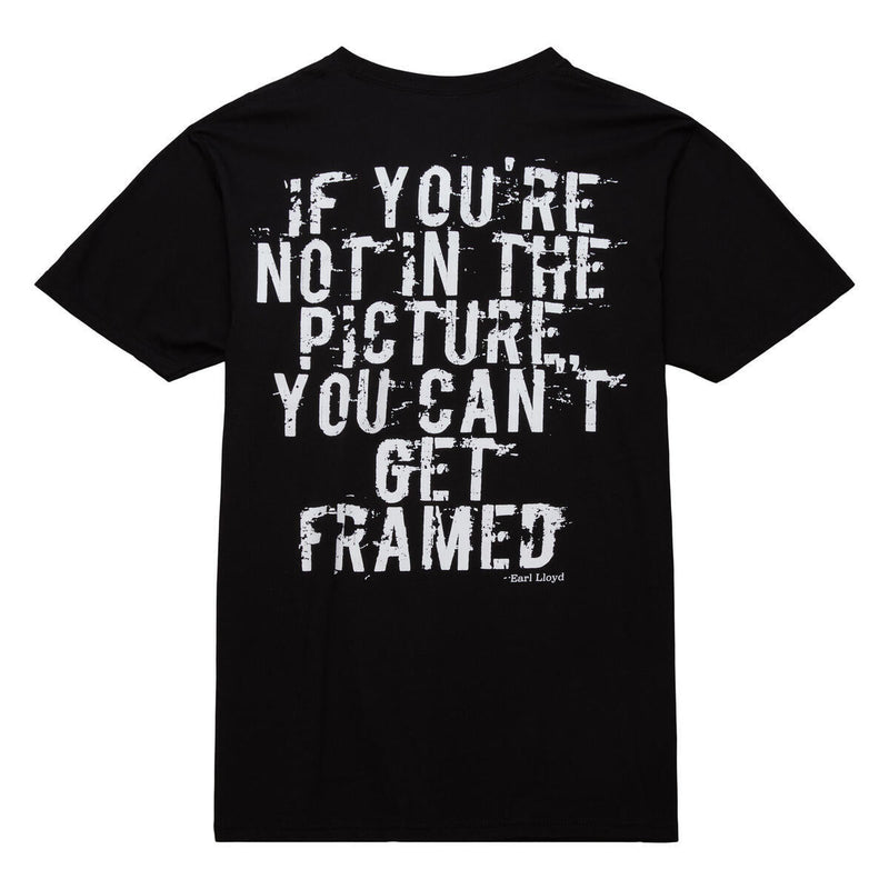 NBA PIONEER TEE 76ERS EARL LLOYD Black SS9628-P76BLCK - Image 4 NBA PIONEER TEE 76ERS EARL LLOYD Black SS9628-P76BLCK - Image 4