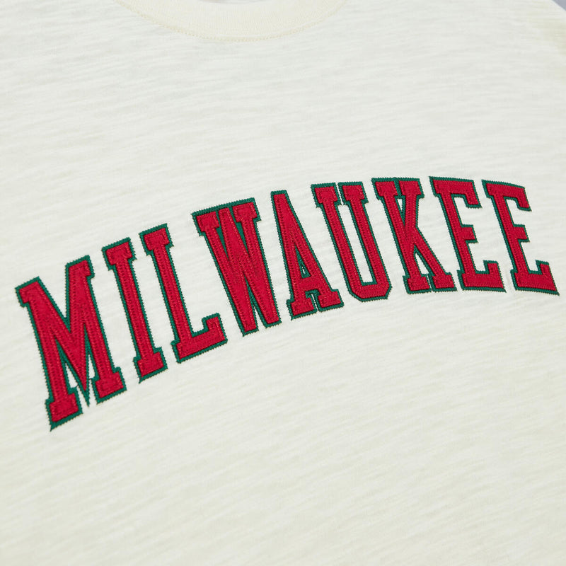 NBA LEGENDARY SLUB LS BUCKS Cream TCRW1227-MBUYYPPPCREA - Image 3 NBA LEGENDARY SLUB LS BUCKS Cream TCRW1227-MBUYYPPPCREA - Image 3