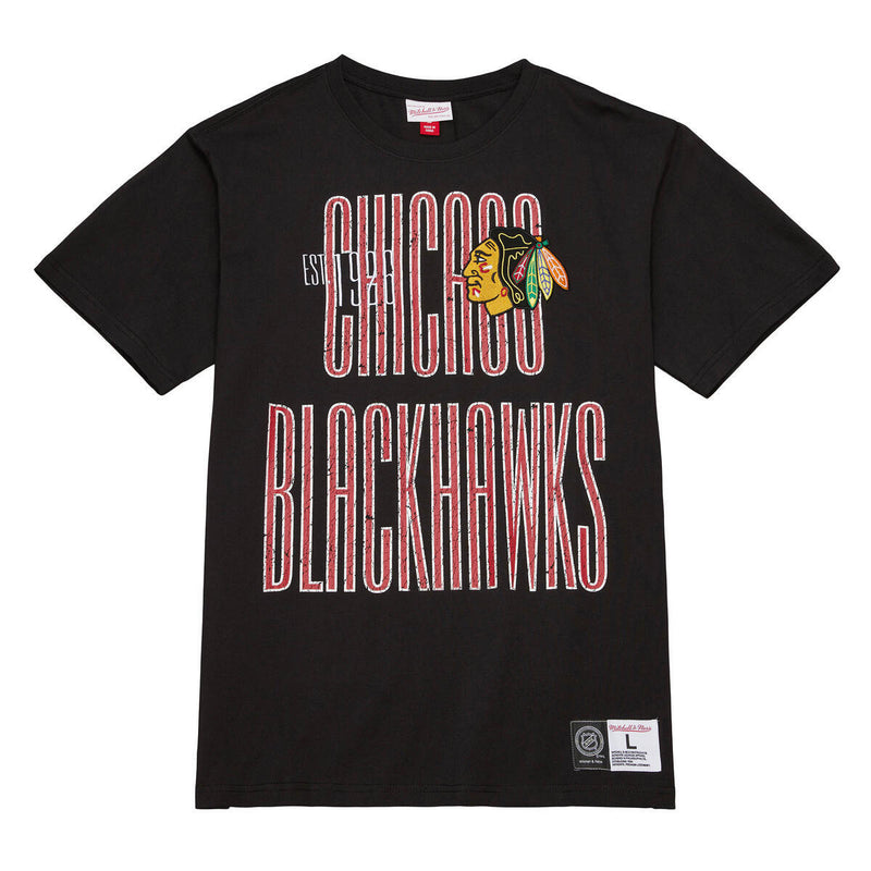 NHL TEAM OG PREMIUM SS TEE BLACKHAWKS Black TCRW5526-CBHYYPPPBLCK - Image 1 NHL TEAM OG PREMIUM SS TEE BLACKHAWKS Black TCRW5526-CBHYYPPPBLCK - Image 1
