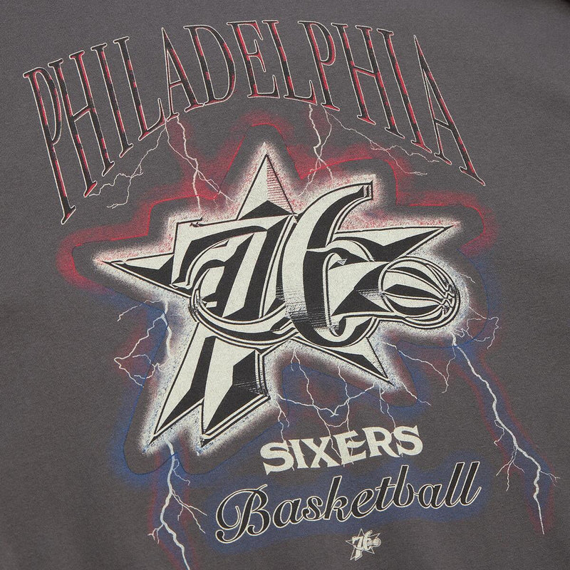 NBA WOMEN'S LOGO LIGHTWEIGHT CREW 4.0 76ERS - Image 3 NBA WOMEN'S LOGO LIGHTWEIGHT CREW 4.0 76ERS - Image 3