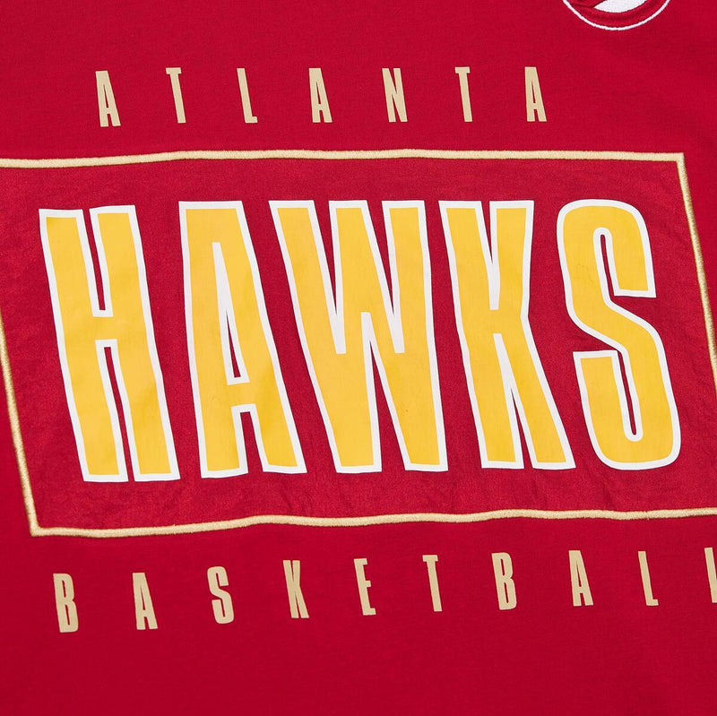 NBA TEAM OG 2.0 PREMIUM SS TEE VINTAGE LOGO HAWKS Scarlet TCRW7096-AHAYYPPPSCAR - Image 5 NBA TEAM OG 2.0 PREMIUM SS TEE VINTAGE LOGO HAWKS Scarlet TCRW7096-AHAYYPPPSCAR - Image 5