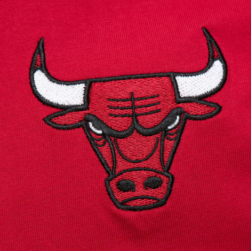 NBA TEAM OG 2.0 PREMIUM SS TEE VINTAGE LOGO BULLS - Scarlet - Image 4 NBA TEAM OG 2.0 PREMIUM SS TEE VINTAGE LOGO BULLS - Scarlet - Image 4