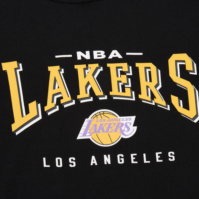 NBA OPPORTUNITY BUY FLEECE HOODIE VINTAGE LOGO LAKERS Black TH10125-LALBLCK - Image 3 NBA OPPORTUNITY BUY FLEECE HOODIE VINTAGE LOGO LAKERS Black TH10125-LALBLCK - Image 3