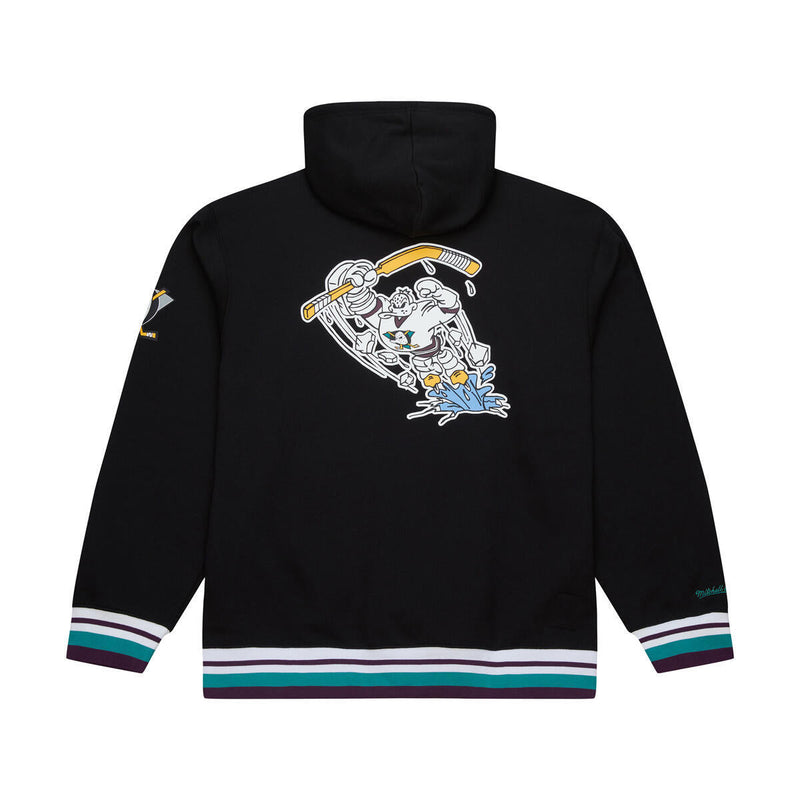 NHL PLAYMAKER FLEECE HOODIE ANAHEIM DUCKS - Image 2 NHL PLAYMAKER FLEECE HOODIE ANAHEIM DUCKS - Image 2