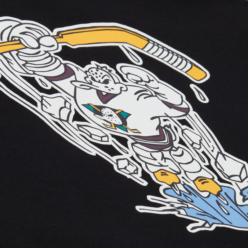 NHL PLAYMAKER FLEECE HOODIE ANAHEIM DUCKS - Image 5 NHL PLAYMAKER FLEECE HOODIE ANAHEIM DUCKS - Image 5