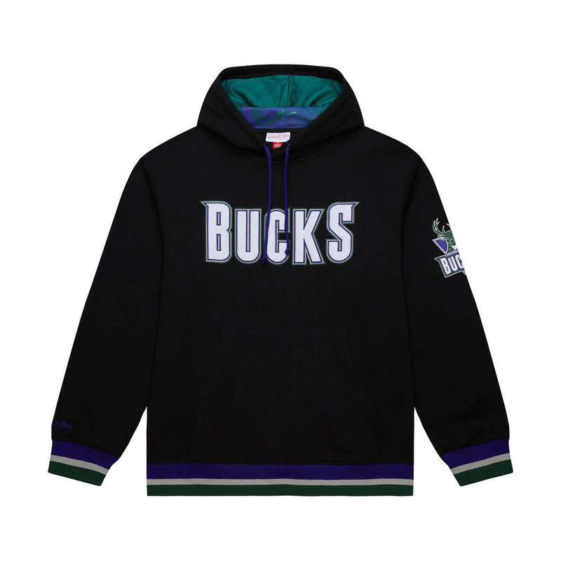 NBA PLAYMAKER FLEECE HOODIE MILWAUKEE BUCKS - Black - Image 1 NBA PLAYMAKER FLEECE HOODIE MILWAUKEE BUCKS - Black - Image 1