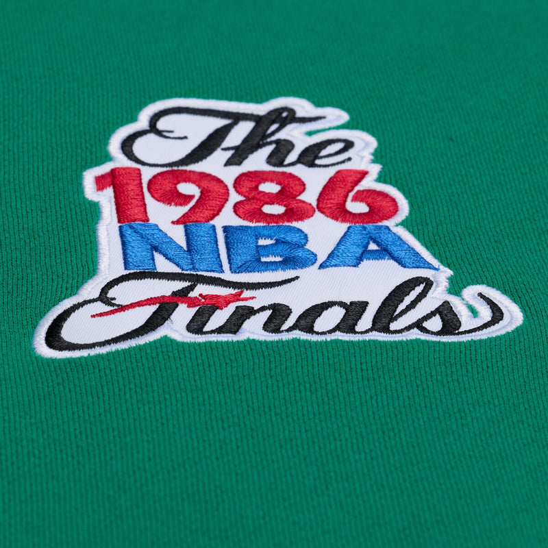 NBA THROW IT BACK QUILTED FLEECE HOODIE BOSTON CELTICS - Image 3 NBA THROW IT BACK QUILTED FLEECE HOODIE BOSTON CELTICS - Image 3