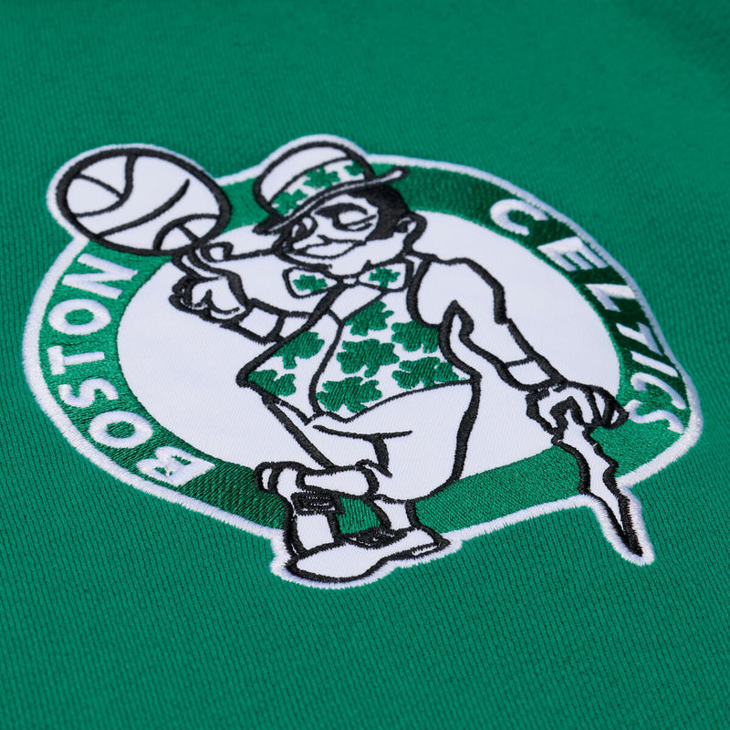 NBA THROW IT BACK QUILTED FLEECE HOODIE BOSTON CELTICS - Image 5 NBA THROW IT BACK QUILTED FLEECE HOODIE BOSTON CELTICS - Image 5