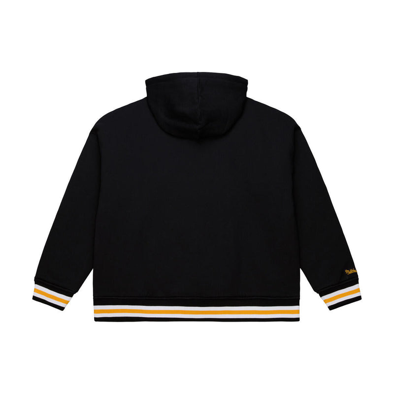 NBA THROW IT BACK QUILTED FLEECE HOODIE LOS ANGELES LAKERS - Image 2 NBA THROW IT BACK QUILTED FLEECE HOODIE LOS ANGELES LAKERS - Image 2