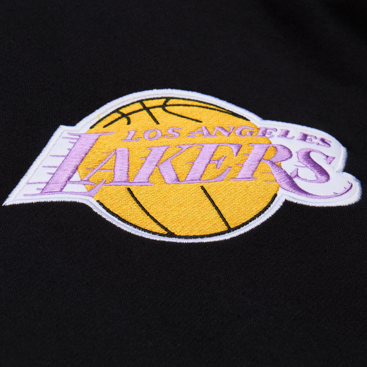 NBA THROW IT BACK QUILTED FLEECE HOODIE LOS ANGELES LAKERS - Image 4