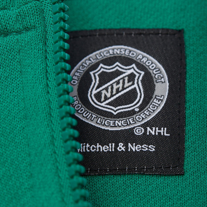 NHL THROW IT BACK QUILTED FLEECE HOODIE CURRENT LOGO STARS - Image 4 NHL THROW IT BACK QUILTED FLEECE HOODIE CURRENT LOGO STARS - Image 4