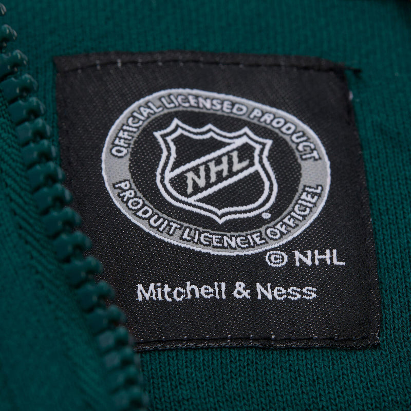 NHL THROW IT BACK QUILTED FLEECE HOODIE MINNESOTA WILD - Image 4 NHL THROW IT BACK QUILTED FLEECE HOODIE MINNESOTA WILD - Image 4