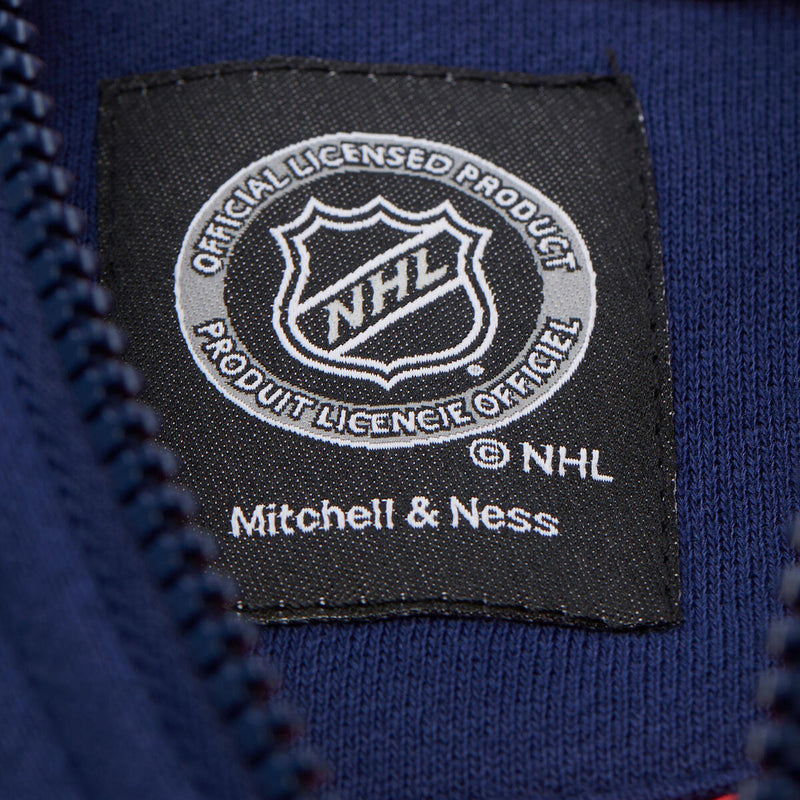 NHL THROW IT BACK QUILTED FLEECE HOODIE WASHINGTON CAPITALS - Image 3 NHL THROW IT BACK QUILTED FLEECE HOODIE WASHINGTON CAPITALS - Image 3