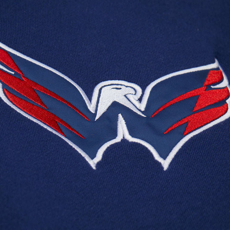 NHL THROW IT BACK QUILTED FLEECE HOODIE WASHINGTON CAPITALS - Image 4 NHL THROW IT BACK QUILTED FLEECE HOODIE WASHINGTON CAPITALS - Image 4