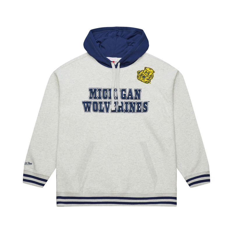 NCAA OFF SEASON FLEECE HOODIE MICHIGAN WOLVERINES - Image 1 NCAA OFF SEASON FLEECE HOODIE MICHIGAN WOLVERINES - Image 1