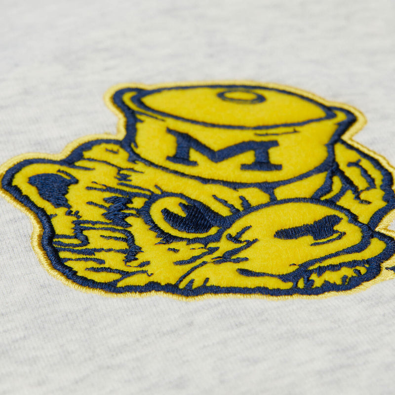 NCAA OFF SEASON FLEECE HOODIE MICHIGAN WOLVERINES - Image 4 NCAA OFF SEASON FLEECE HOODIE MICHIGAN WOLVERINES - Image 4