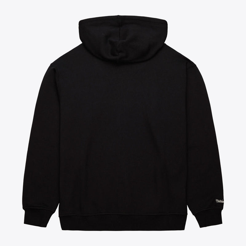 NBA PLAYOFF WIN 2.0 FULL ZIP FLEECE VINTAGE LOGO BULLS Black TH8063-CBUBLCK - Image 2 NBA PLAYOFF WIN 2.0 FULL ZIP FLEECE VINTAGE LOGO BULLS Black TH8063-CBUBLCK - Image 2