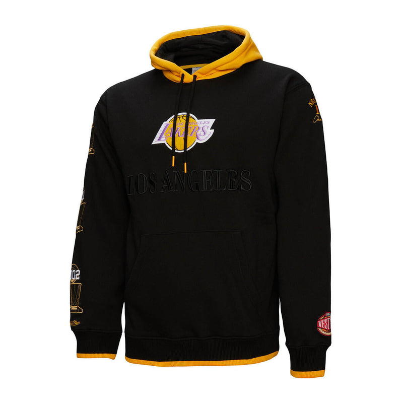 NBA TEAM OG 3.0 FLEECE HOODIE VINTAGE LOGO LAKERS - Image 8 NBA TEAM OG 3.0 FLEECE HOODIE VINTAGE LOGO LAKERS - Image 8