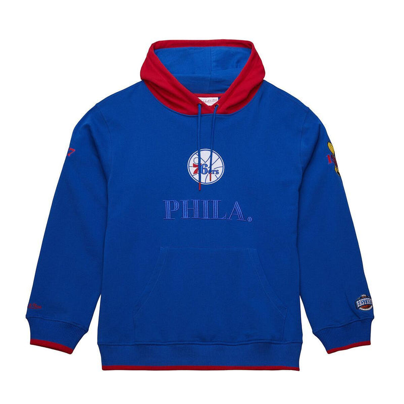 NBA TEAM OG 3.0 FLEECE HOODIE VINTAGE LOGO 76ERS Royal TH8083-P76ROYA - Image 1 NBA TEAM OG 3.0 FLEECE HOODIE VINTAGE LOGO 76ERS Royal TH8083-P76ROYA - Image 1