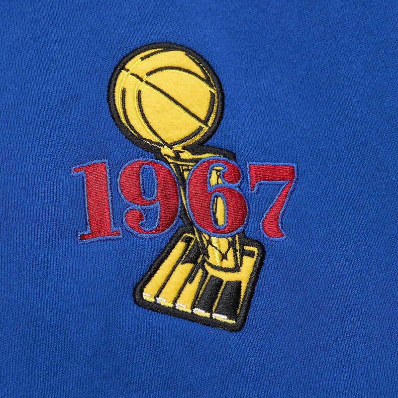 NBA TEAM OG 3.0 FLEECE HOODIE VINTAGE LOGO 76ERS Royal TH8083-P76ROYA - Image 4 NBA TEAM OG 3.0 FLEECE HOODIE VINTAGE LOGO 76ERS Royal TH8083-P76ROYA - Image 4