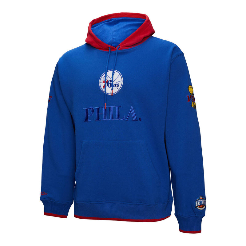 NBA TEAM OG 3.0 FLEECE HOODIE VINTAGE LOGO 76ERS Royal TH8083-P76ROYA - Image 6 NBA TEAM OG 3.0 FLEECE HOODIE VINTAGE LOGO 76ERS Royal TH8083-P76ROYA - Image 6