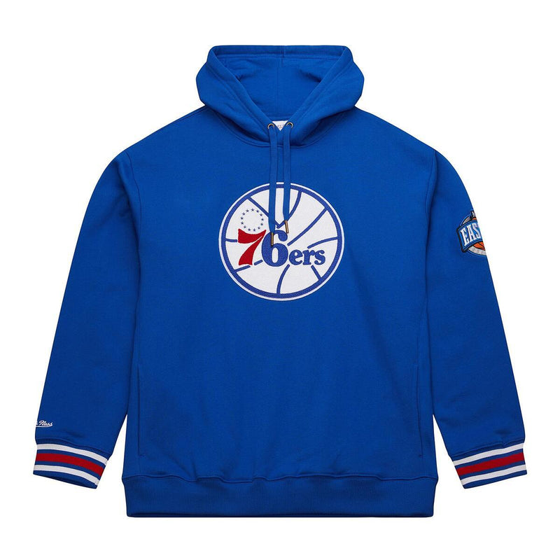 NBA CHAINSTITCH FLEECE HOODIE VINTAGE LOGO 76ERS Royal TH8091-P76ROYA - Image 4 NBA CHAINSTITCH FLEECE HOODIE VINTAGE LOGO 76ERS Royal TH8091-P76ROYA - Image 4