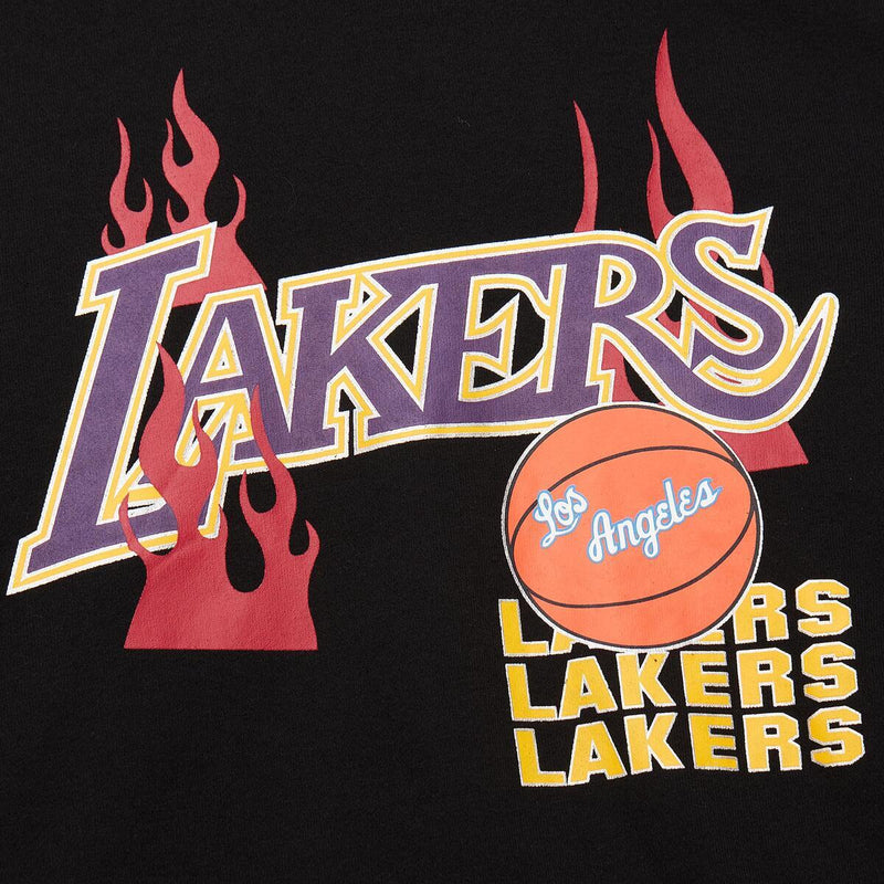 NBA OVERSIZED HOODIE LAKERS Black TH8916-LALBLCK - Image 3 NBA OVERSIZED HOODIE LAKERS Black TH8916-LALBLCK - Image 3